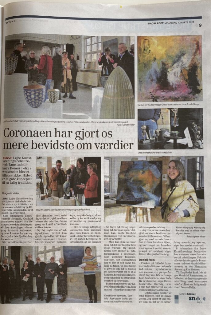 Artikel fra Dagbladet 7/3-2022